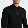 Cavalleria Toscana FW25 CT Tech Wool Half Zip Training L/S Turtleneck Men
