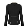 Juul C black/taupe show jacket with Swarovski