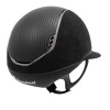 Samshield 2.0 Miss Shield Black Alcantara Leather Top Frontal Band Chrome Black