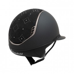 Samshield 2.0 Miss Shield Shadowmatt чёрный, Celestial топ и Frontal, Chrome чёрный отделка, Blazon