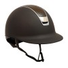 Samshield 2.0 Brown Python Brown Top Chrome Trim Blazon