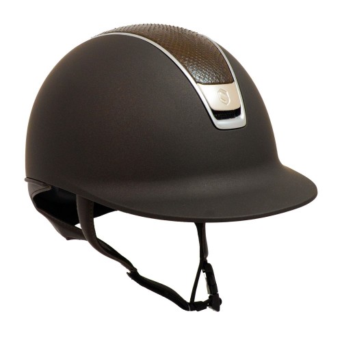Samshield 2.0 Brown Python Brown Top Chrome Trim Blazon