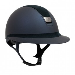 Samshield 2.0 Miss Shield синий из алькантары топ Frontal Band Matte отделка чёрный Chrome Blazon