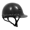 Samshield 2.0 Miss Shield Glossy Black Glacier Black Frontalband Matt Trim Blazon