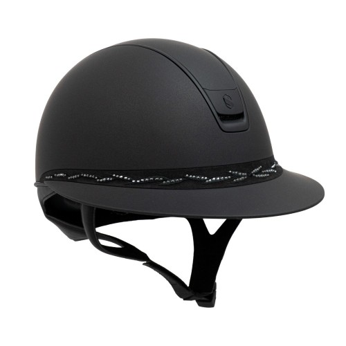 Samshield 2.0 Miss Shield Black Flower Swarovski Black Matte Trim Blazon