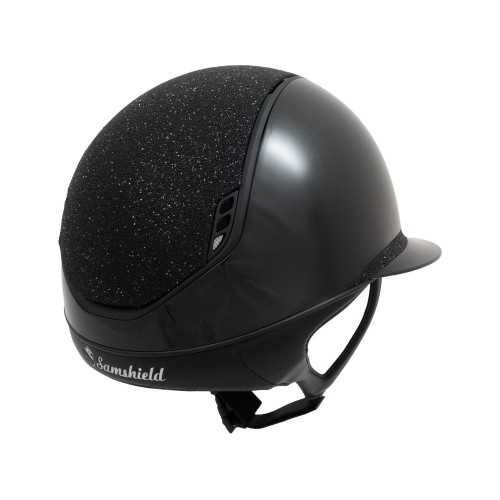 Samshield 2.0 MIss Shield Glossy Black Dark Line Crystal Fabric Top Frontalband