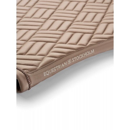 Equestrian Stockholm Dressage Saddle Pad Modern Sand
