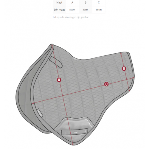 LeMieux SS26 Air-Tek Mesh Half Square