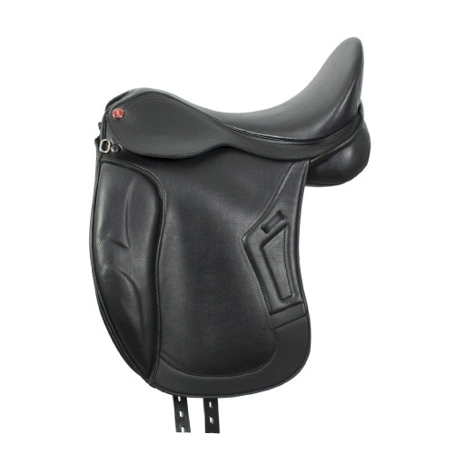 Brindisi dressage saddle in PU leather