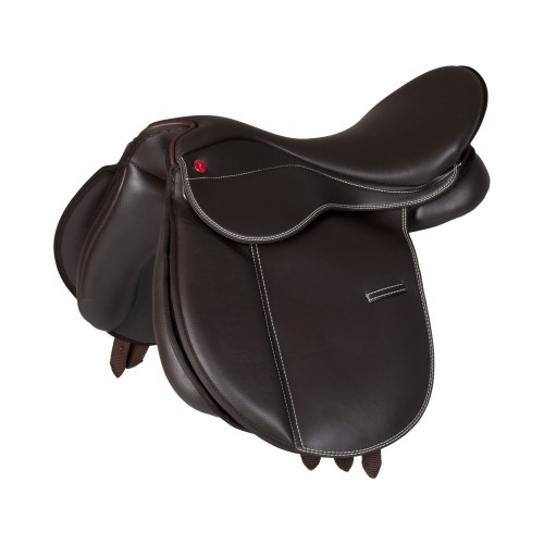 Milano all-purpose saddle in PU leather