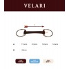 Velari Eggbutt Snaffle Flex Soft 20mm
