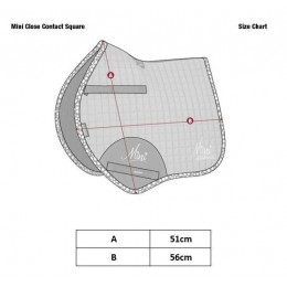 LeMieux CORE Mini замшевый Close Contact Square