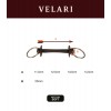 Velari Snaffle Soft Flex Loose Ring Soft 20mm