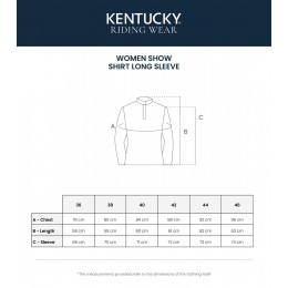 Kentucky турнирный женская рубашка Classic с длинным рукавом
