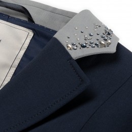 Juul C SS'23 турнирный фрак тёмно-синий серый swarovski