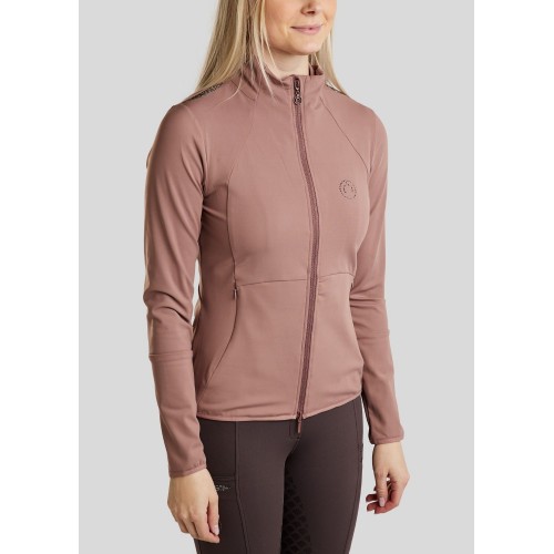 Montar FW25 MOEmilia Ultra Soft Zip Jacket with Crystals