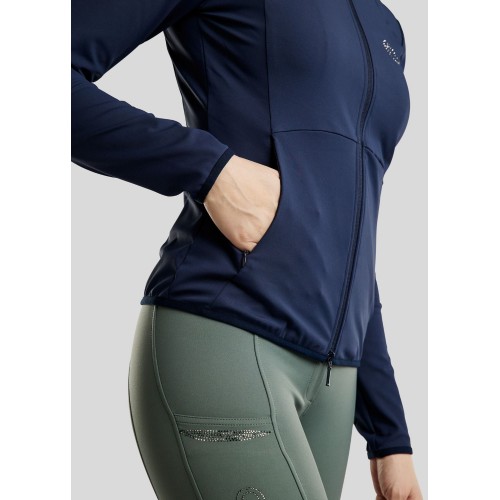 Montar FW25 MOEmilia Ultra Soft Zip Jacket with Crystals