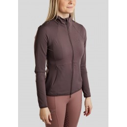 Montar FW25 MOEmilia Ultra Soft молнией куртка с Crystals