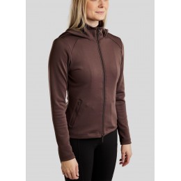 Montar FW25 MoEmilia молнией куртка с Crystals, detachable капор