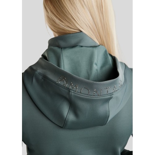Montar FW25 MoEmilia Zip Jacket with Crystals, detachable hood