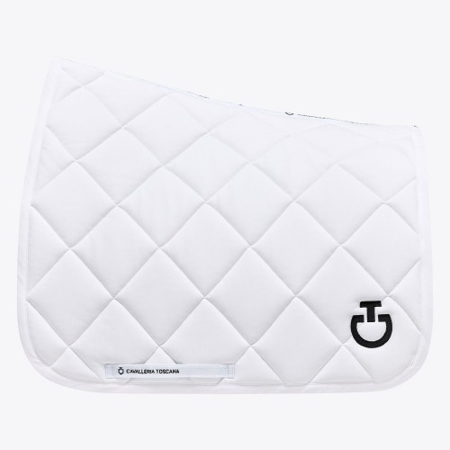 Cavalleria Toscana FW25 Diamond Quilted Jersey Dressage Saddle Pad