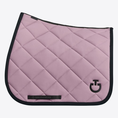 Cavalleria Toscana FW25 Diamond Quilted Jersey Dressage Saddle Pad