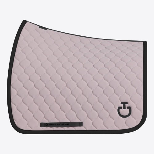 Cavalleria Toscana SS26 Circular Quilted Jersey Dressage Saddle Pad