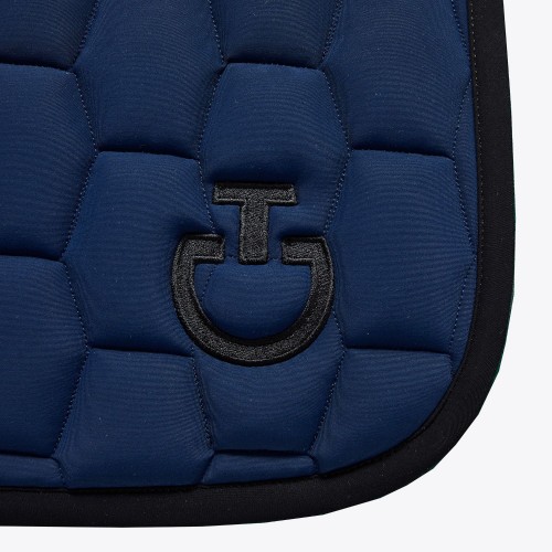 Cavalleria Toscana SS'23 Geometric Quilted Jumping Saddle Pad