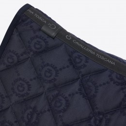 Cavalleria Toscana FW'23 CT Mini Orbit Jacquard выездковый вальтрап