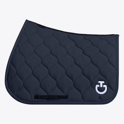 Cavalleria Toscana FW25 New Circular Quilted Jersey Jumping Saddle Pad