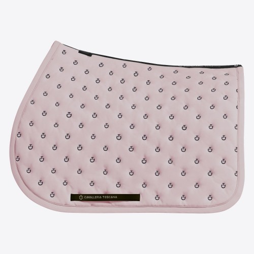 Cavalleria Toscana FW26 CT Embroidery Quilted Jumping Saddle Pad