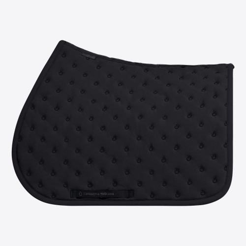 Cavalleria Toscana SS26 CT Embroidery Quilted Jumping Saddle Pad