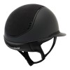 Samshield 2.0 Miss Shield Shadowmatt Black Alcantara Top Flower Swarovski Frontal Band Swarovski Fabric Black Blazon