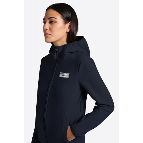 RG FW25 RG Bonded Jacquard Jersey Hooded Softshell Women's Jacket