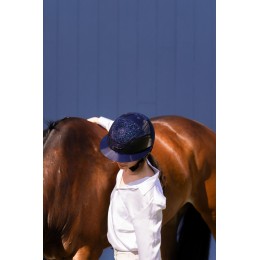 Kask Star Lady Pure Shine 2.0 Atlantic синий Crystals Midnight Mixture Abisso