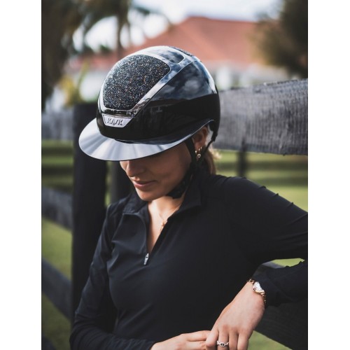 Kask Star Lady Pure Shine 2.0 Black Crystals Midnight Mixture Vulcano