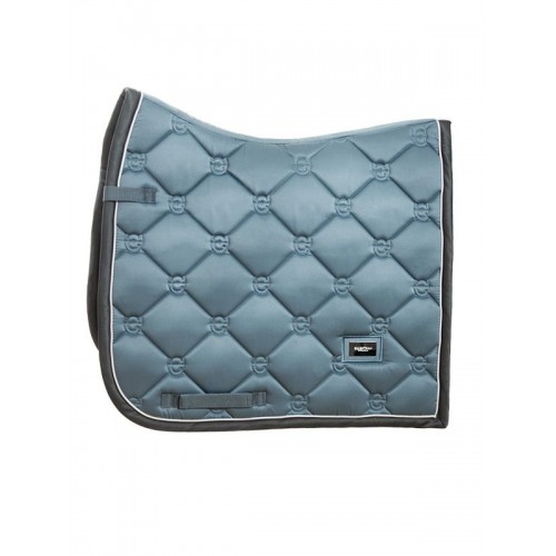 Equestrian Stockholm Steel Blue Dressage Saddle Pad