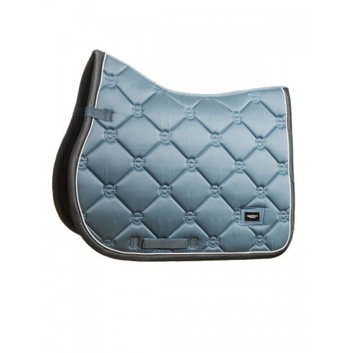 Equestrian Stockholm Steel Blue Spring Saddle Pad