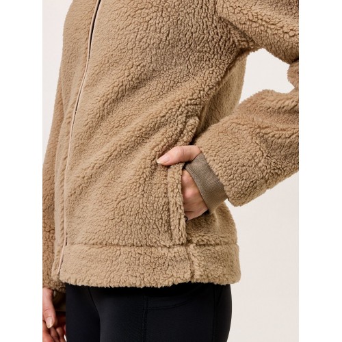 Equestrian Stockholm Teddy Fleece Jacket Sand