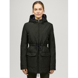 Tommy Hilfiger FW25 стёганый куртка Forest