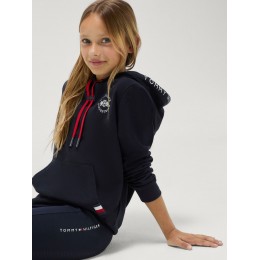 Tommy Hilfiger SS26 Laguna логотип худи Young Rider