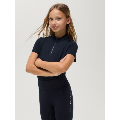 Tommy Hilfiger SS26 Palma 1/4 Zip Training Top Young Rider