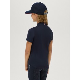 Tommy Hilfiger SS26 Palma 1/4 тренировочный на молнии топ Young Rider
