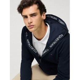 Tommy Hilfiger SS26 мужской Ventura молнией-Up худи