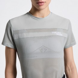 Cavalleria Toscana SS26 CT Perforated Insert S/S женский футболка