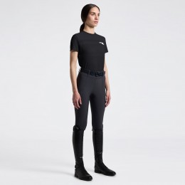 Cavalleria Toscana SS26 CT Perforated Insert S/S женский футболка