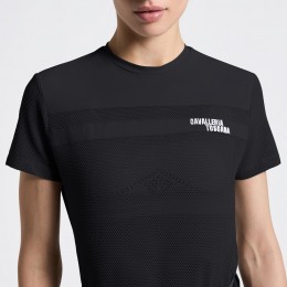 Cavalleria Toscana SS26 CT Perforated Insert S/S женский футболка