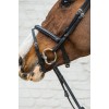 Velari Single-Jointed Eggbutt Snaffle Bit Sweet Iron 16 mm