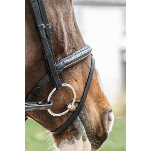 Velari Double Jointed Loose Ring Snaffle Sweet Copper 14 mm