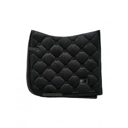 Equestrian Stockholm Velvet чёрный Dressuurdekje